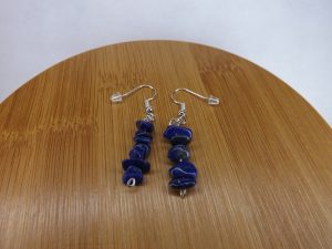 Boucles d’oreilles en Lapis Lazuli