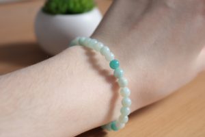 Bracelet Amazonite – Perles 6mm