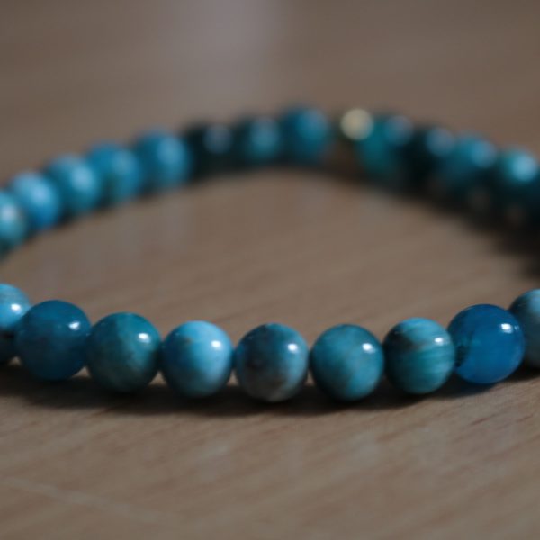 Bracelet Apatite – Perles 6mm