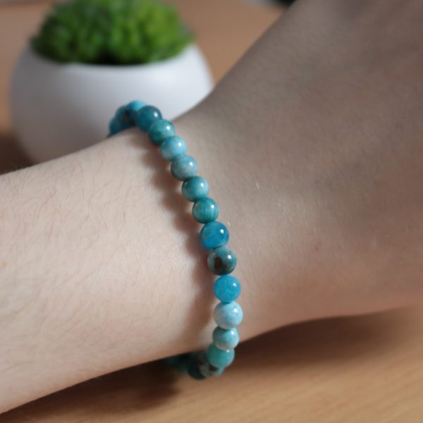 Bracelet Apatite – Perles 6mm