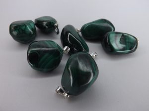 Pendentif Malachite (20mm) AA