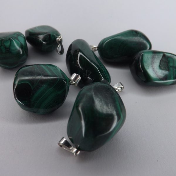 Pendentif Malachite (20mm) AA