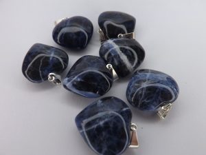 Pendentif Sodalite Cœur (20mm) A