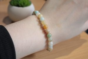 Bracelet Amazonite Multicolore – Perles 6mm