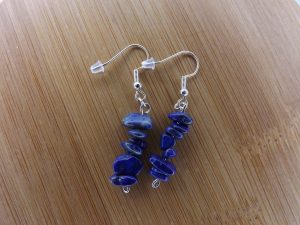 Boucles d’oreilles en Lapis Lazuli