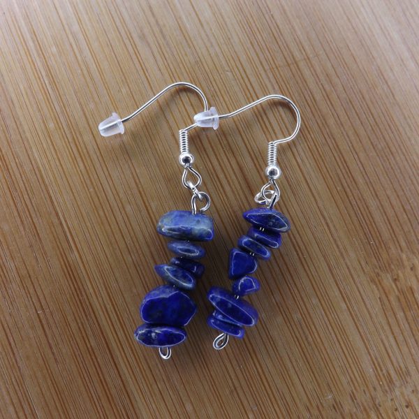 Boucles d’oreilles en Lapis Lazuli