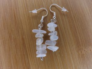 Boucles d’oreilles en Pierre de Lune