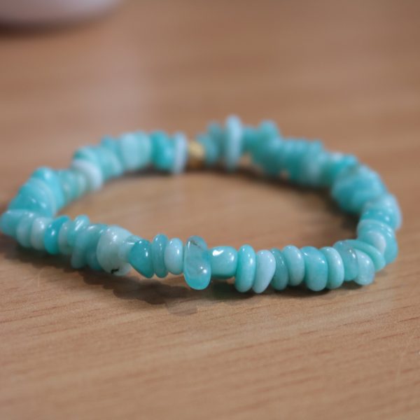 Bracelet Amazonite – Baroque AA