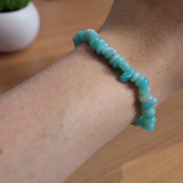 Bracelet Amazonite – Baroque AA