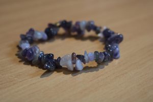 Bracelet Améthyste – Perles Baroque