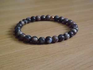 Bracelet Glaucophane – Perles 6mm