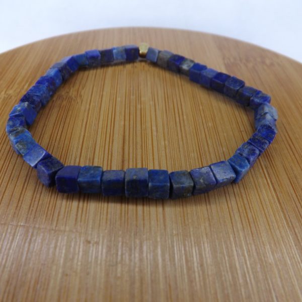 Bracelet Lapis Lazuli Carré