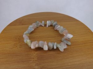 Bracelet Morganite – Perles baroque