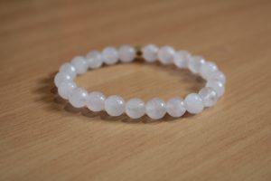 Bracelet Cristal de Quartz Facetté – Perles 8mm