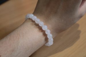 Bracelet Cristal de Quartz Facetté – Perles 8mm