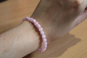 Bracelet Quartz Rose Opaque – Perles 6mm