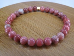 Bracelet Thulite – Perles 6mm