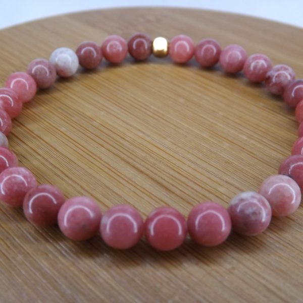 Bracelet Thulite – Perles 6mm