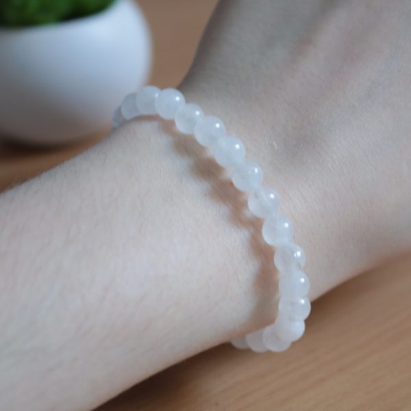 Bracelet Cristal de Quartz – Perles 6mm