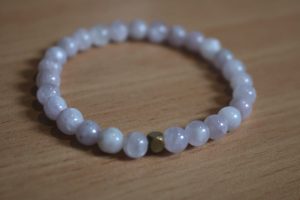 Bracelet Kunzite – Perles 6mm