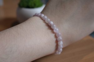 Bracelet Kunzite – Perles 6mm