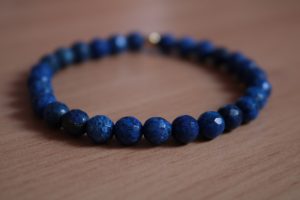 Bracelet Lapis Lazuli Facetté – Perles 6mm