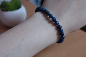 Bracelet Lapis Lazuli Facetté – Perles 6mm