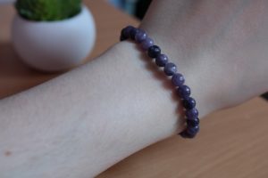 Bracelet Lépidolite – Perles 6mm