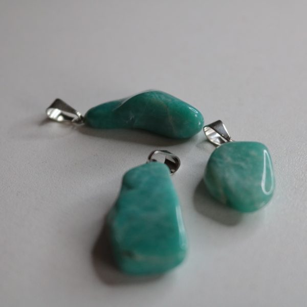 Pendentif Amazonite (15 à 25mm) AA