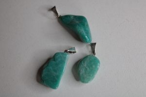 Pendentif Amazonite (15 à 25mm) AA