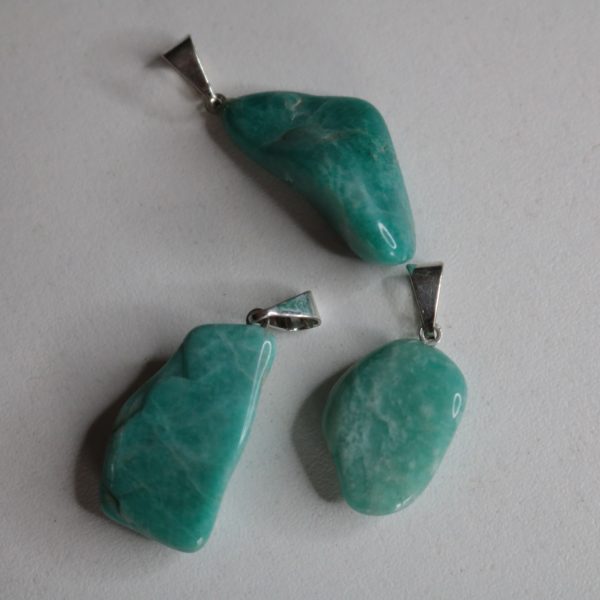 Pendentif Amazonite (15 à 25mm) AA