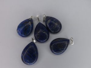 Pendentif Lapis Lazuli goutte (25mm)