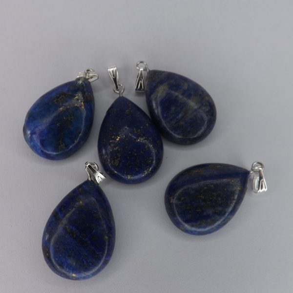 Pendentif Lapis Lazuli goutte (25mm)