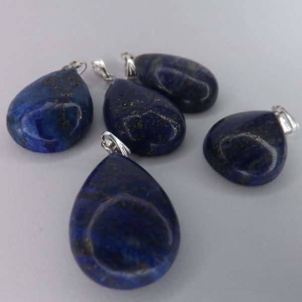 Pendentif Lapis Lazuli goutte (25mm)