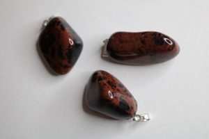 Pendentif Obsidienne Acajou (15 à 25mm) AB