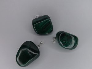 Pendentif Malachite (25-30mm) AA