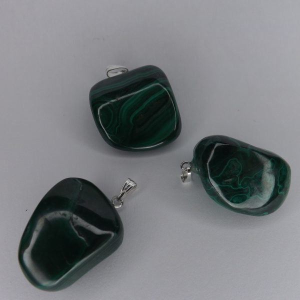 Pendentif Malachite (25-30mm) AA