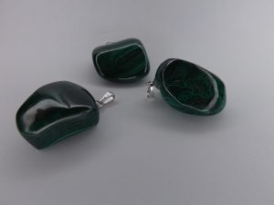 Pendentif Malachite (25-30mm) AA