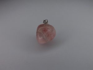 Pendentif Opale Rose (20mm) A