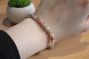 Bracelet Pierre de Lune – Perles 6mm