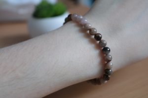 Bracelet Rhodonite – Perles 6mm