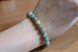 Bracelet Amazonite – Perles 8mm