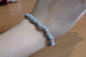 Bracelet Angélite – Perles baroques A