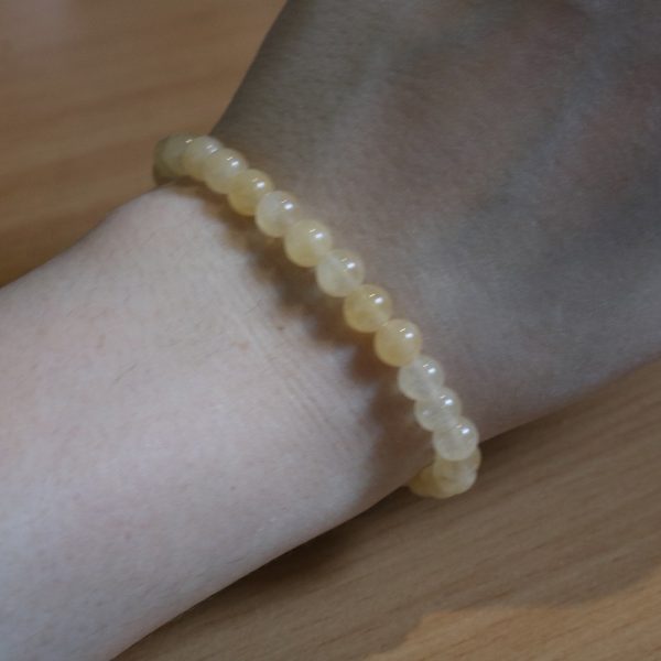 Bracelet Aventurine Jaune – Perles 6mm