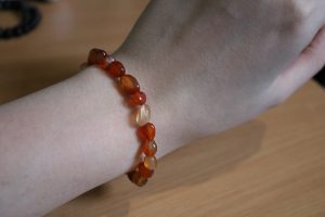 Bracelet Cornaline (Agate rouge) – Pierre roulées 6mm A