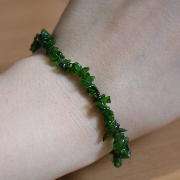 Bracelet Diopside Baroque A+