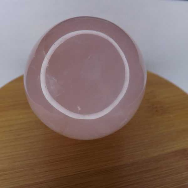 Pierre taillée Sphère Quartz Rose – A