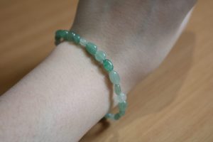 Bracelet Aventurine Verte – Perles baroques