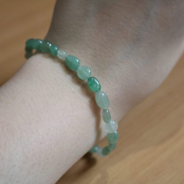 Bracelet Aventurine Verte – Perles baroques