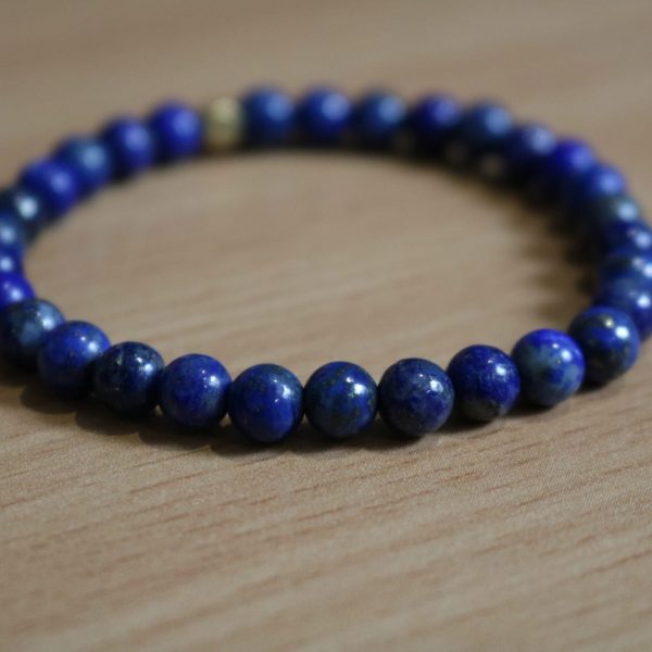 Bracelet Lapis Lazuli – Perles 6mm